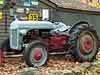 Clint Searl's 1939 9N with smooth rear axle hubs, 4 spoke steering wheel, and CM Hall headlamps.