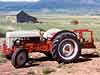 Phil Robertson 's 1951 hybrid 8N hauling rocks out of his back yard in Montana.